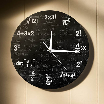 Math Wall Clock - Orologio da muro